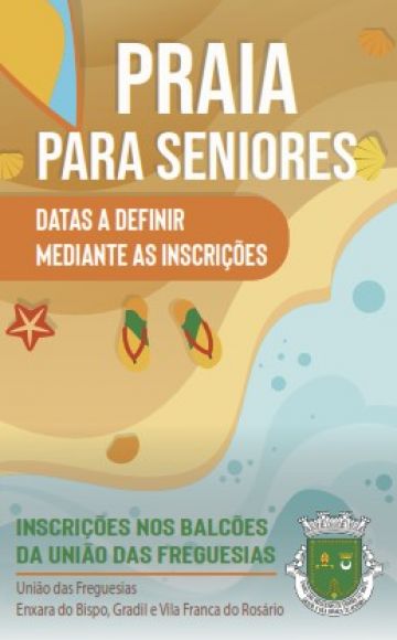 PRAIA PARA SÉNIORES
