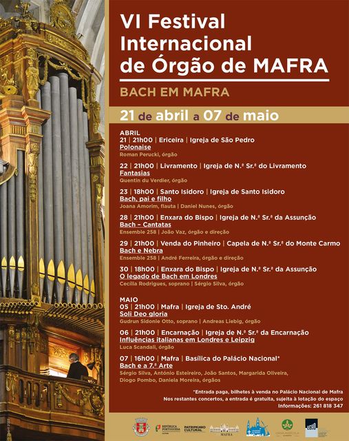 VI Festival Internacional de Órgão de Mafra